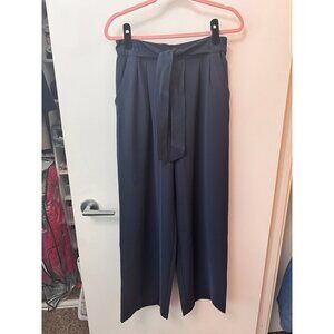 ✨ Lululemon | Wide Leg Navy Tie Waist Trouser | Size 8 ✨